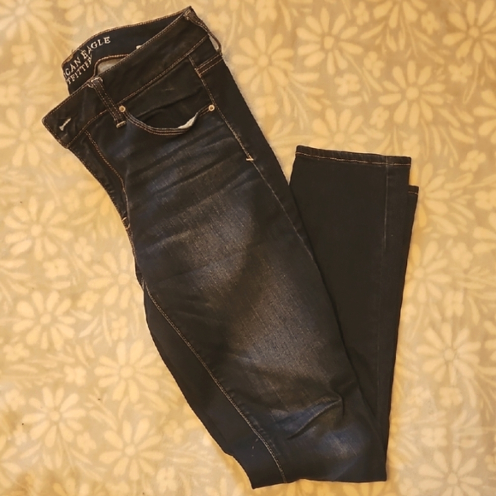 American Eagle Outfitters Women's Black Jeans